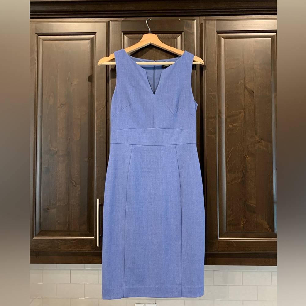 Banana Republic French blue sheath dress | size 0